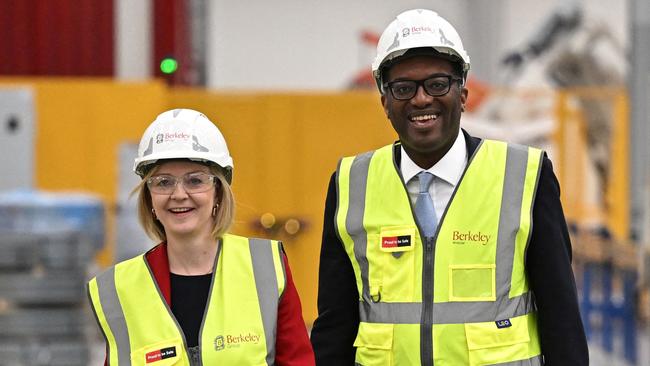 PM Truss and Britain's Chancellor of the Exchequer Kwasi Kwarteng will not get their mini-budget through parliament without amendments that kick away the foundations of their ideology. Picture: AFP