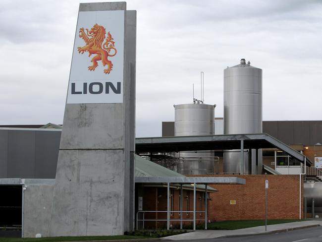 The Lion Speciality Cheese factory at Burnie.