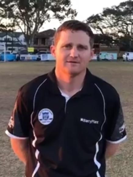 Surfers coach Alex Morrison.