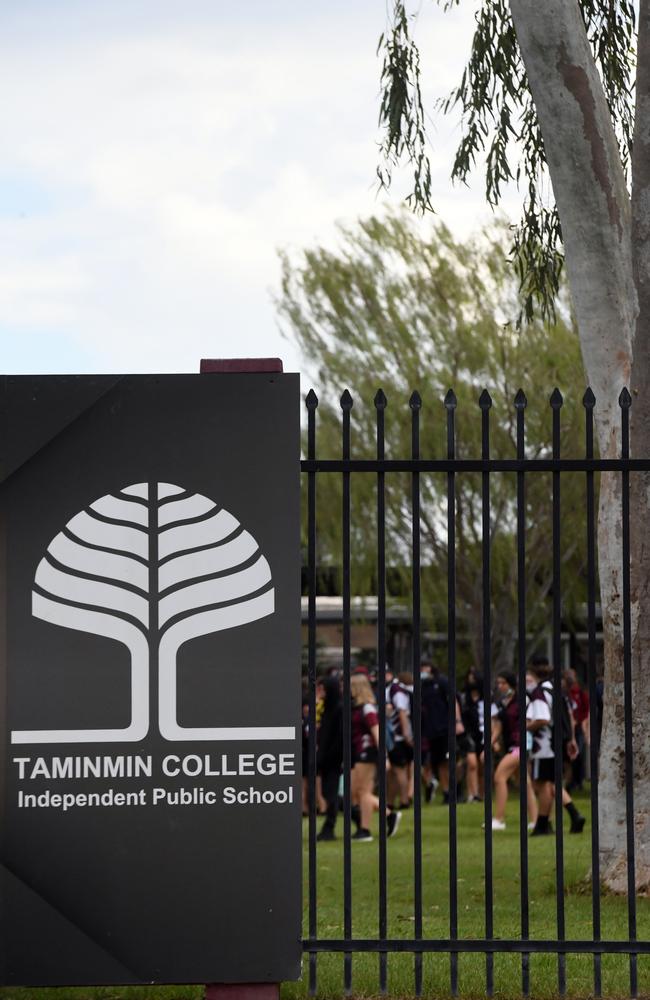 Taminmin College has restricted the times students can go to the bathroom. Picture: (A)manda Parkinson