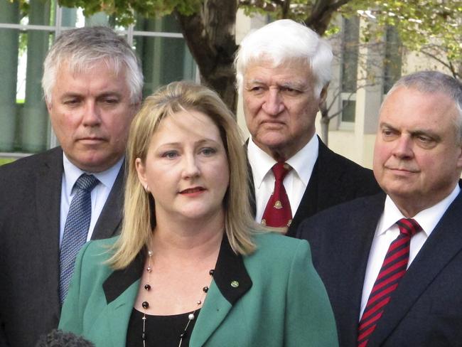 Independent Rebekha Sharkie will face a by-election for her seat of Mayo. Picture: AP/Rod McGuirk