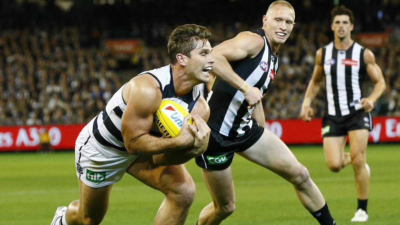 Collingwood v Geelong: Nathan Buckley defends starting young defender ...