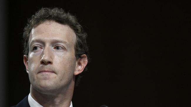 Meta chief executive Mark Zuckerberg. Picture: AFP