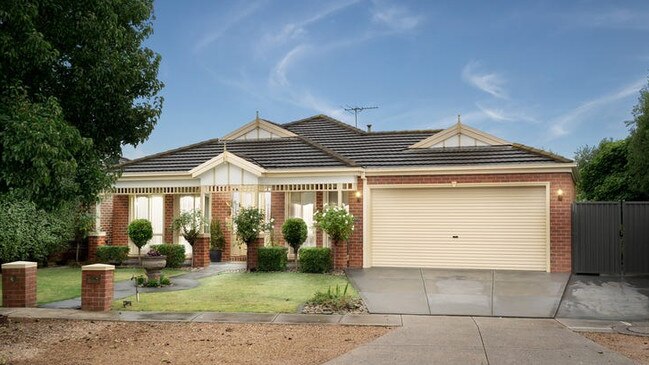 The four-bedroom 5 Ellesmere Grove, Melton West, is for sale with a $699,000-$759,000 price range.