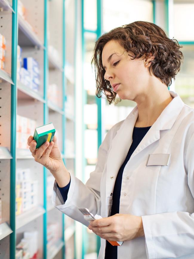 Four months after graduating, pharmacy students had the highest employment rate in 2018. Picture: iStock