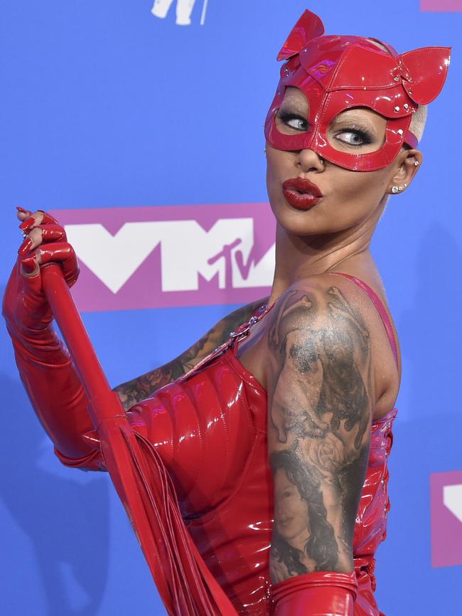 Amber Rose. Picture: AP