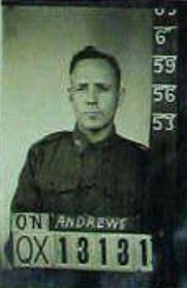 Sapper Albert Edward Andrews.