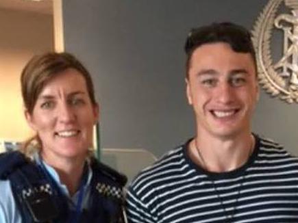 Charnze Nicoll-Klokstad finds his jersey