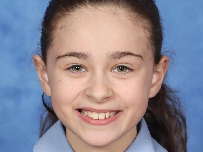 Holy Spirit Primary School student Chloe Musico.