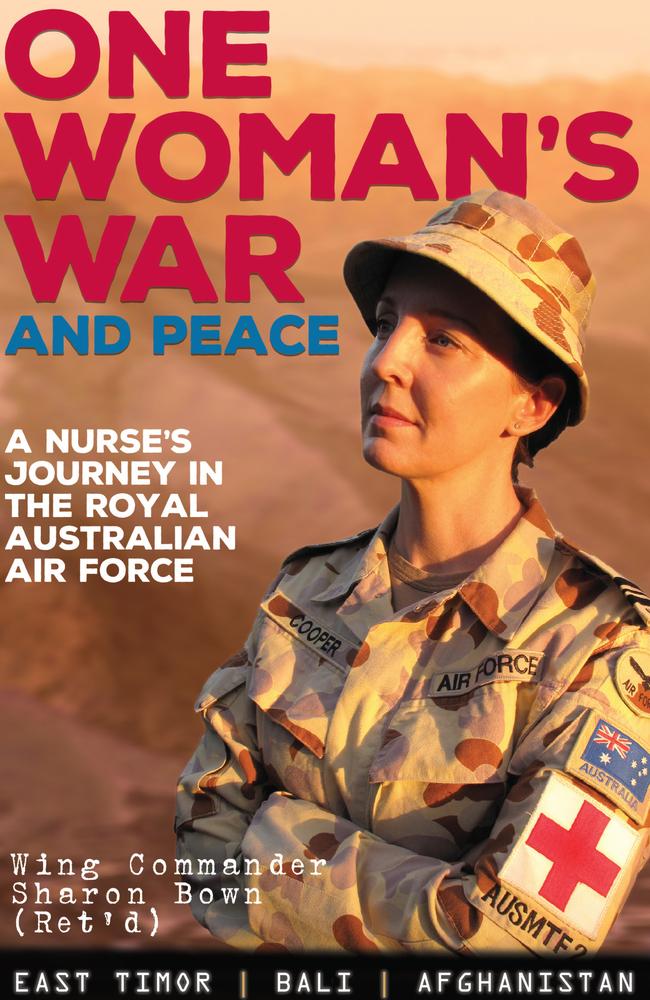 Finding private peace: Sharon Bown’s book cover. Picture: Supplied