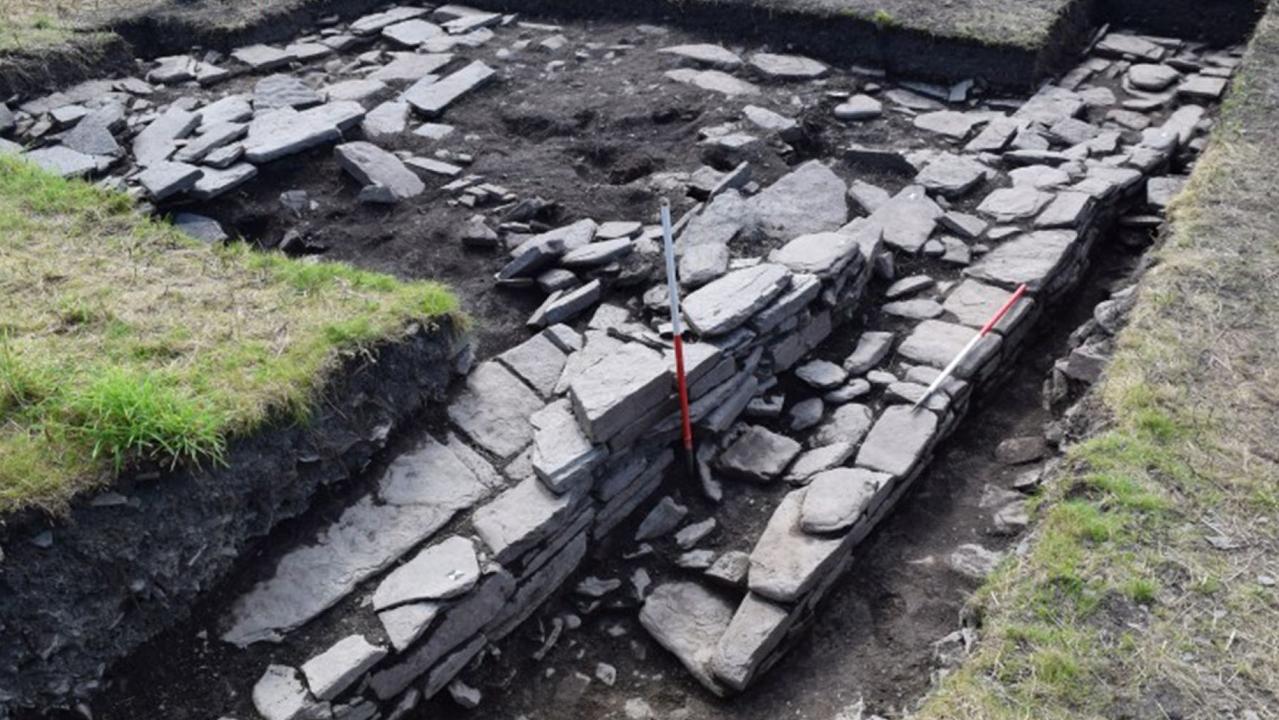 The excavation of the hall was an exciting moment for the archaeologists.