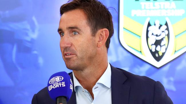 The Channel Nine's Andrew Johns. Picture: Gregg Porteous