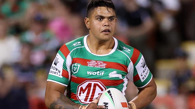 Latrell Mitchell has been chased by racism his whole life. Picture: Getty Images