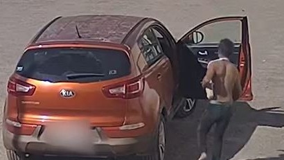 A 15-year-old boy allegedly stole a car with a child inside. Picture: WA Police