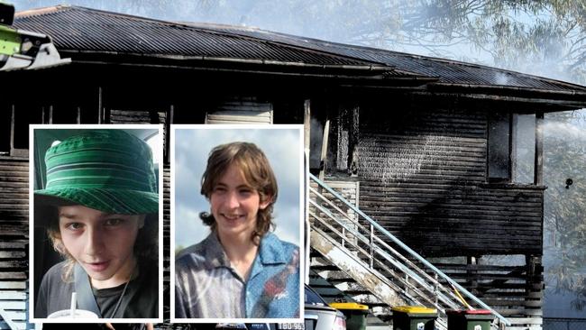 Seth Gillespie and Ben Stonehouse (inset) were tragically killed in Garbutt house fire on July 12.