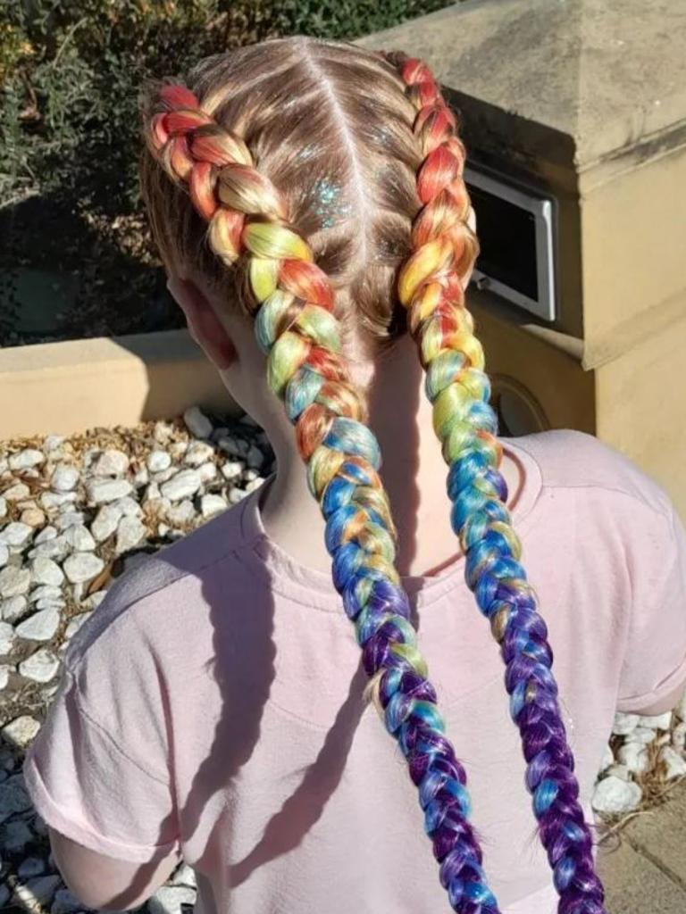 A Hair by Sienna Kate braid. Picture: Instagram