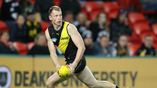 A man who made online threats against Richmond player Dylan Grimes has been sentenced. Picture: Michael Klein