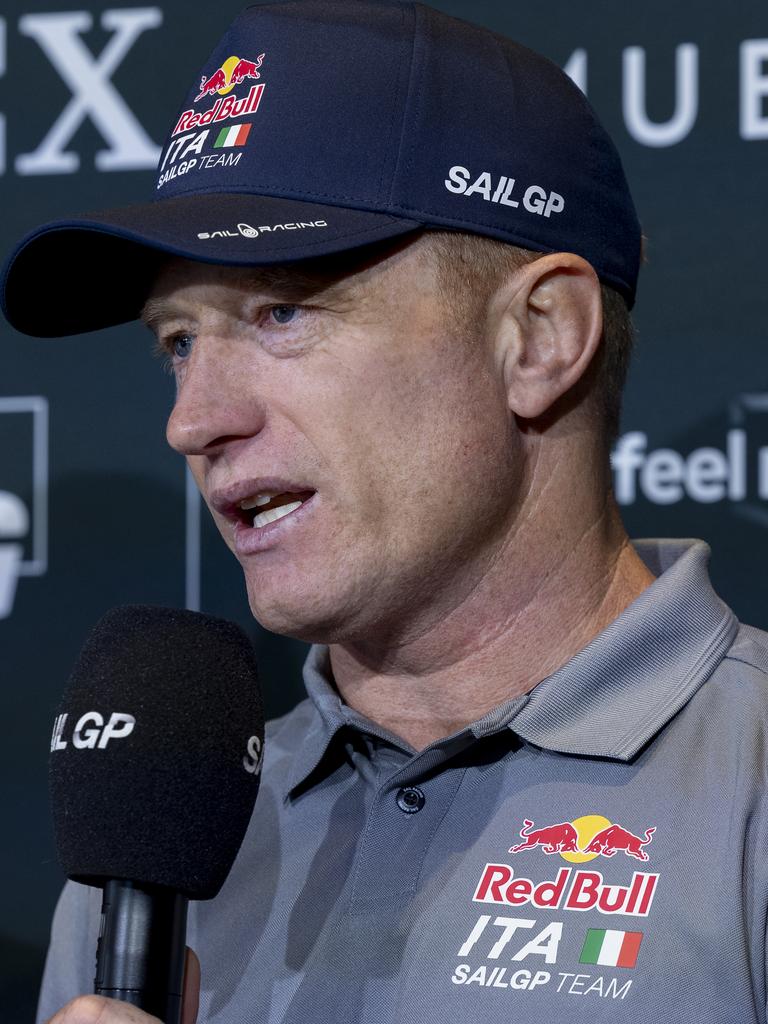 Jimmy Spithill, CEO and backup driver of Red Bull Italy SailGP Team, poached one of Australia's best sailors. Photo: Brett Phibbs for SailGP.