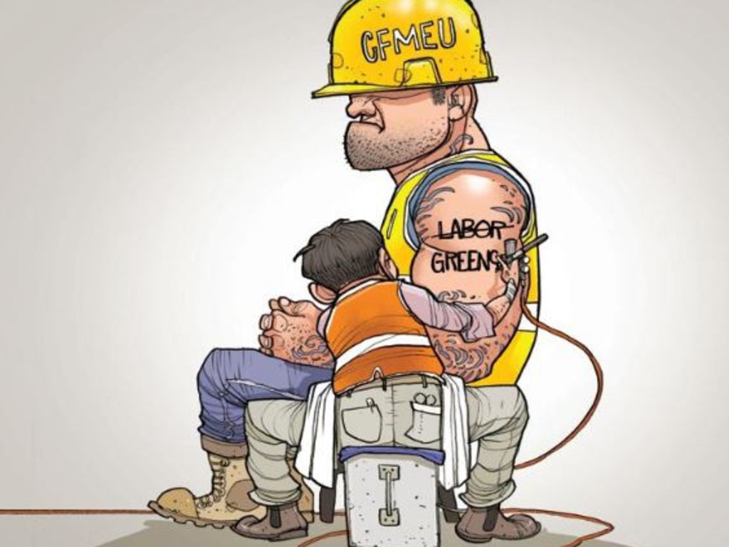 8. Brett Lethbridge’s take on the CFMEU in Queensland.