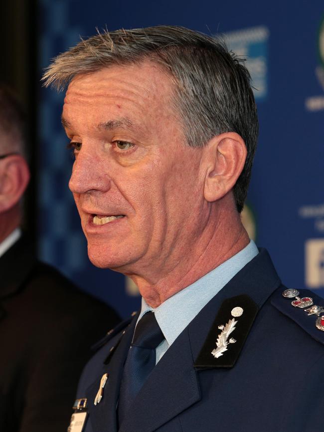 NSW Police Commissioner Andrew Scipione. Picture: John Fotiadis