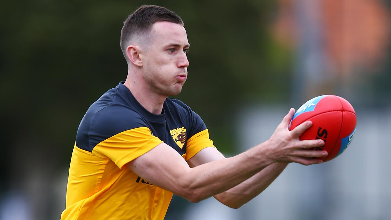 Hawthorn recruit Tom Scully is on the mend. (Photo by Michael Dodge/Getty Images)