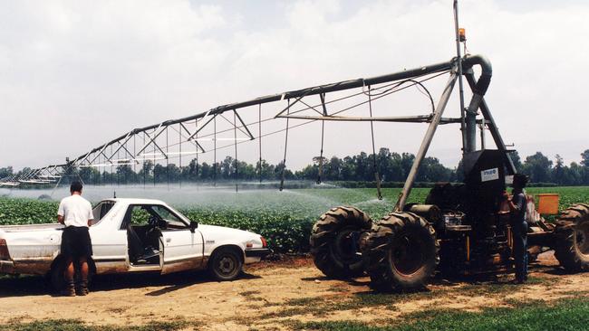 A kibbutz communal farm in Israel. Picture: Greg Higgs