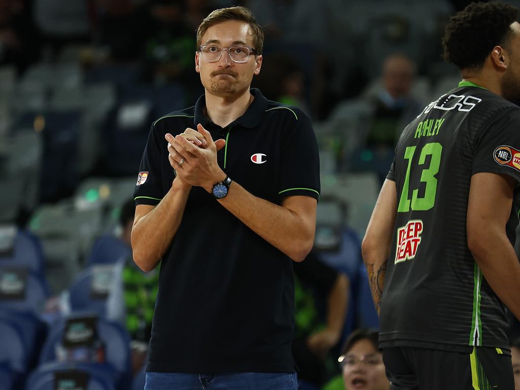 Ryan Broekhoff won’t play again in NBL22. Picture: Getty Images