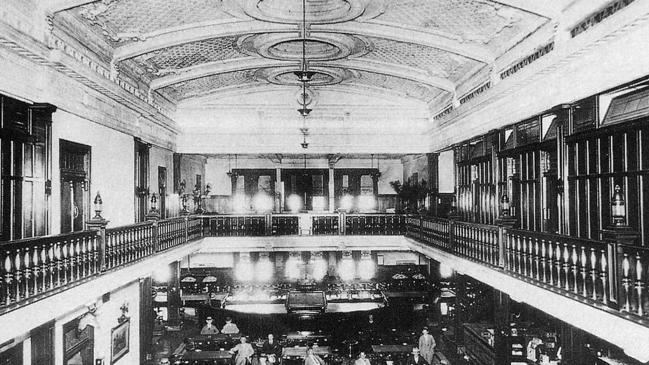 An historic picture of the Tattersall's Club’s main club room. File picture