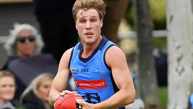 Former Sturt gun and superstar Tanunda playing-coach Sam Colquhoun. Picture: Tom Huntley