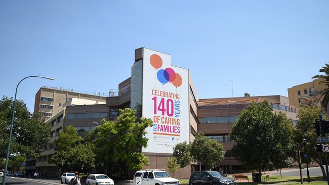 The Women's and Children's Hospital in North Adelaide. Picture: Naomi Jellicoe