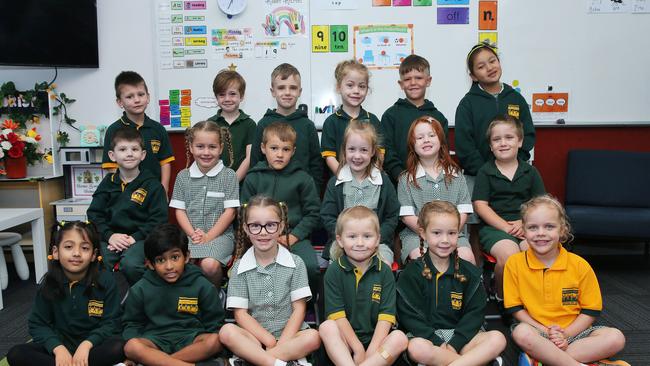 Leopold Primary School Prep CD Back row L-R: Ryder Harkness, Asha Gore, Jed Turner, Kingston Beggs, Kason Hill, Harleen Singh. Middle row: Riley Blackwell, Isla Houston, Connor Cronin, Lily Pohl, Allegra McQueen, Easton Russell Front row: Roseleen Gill, Rafan Miazi, Lyla Uwland, Connor Carroll, Indiana Merrett, Florence Silaev-Kasian.