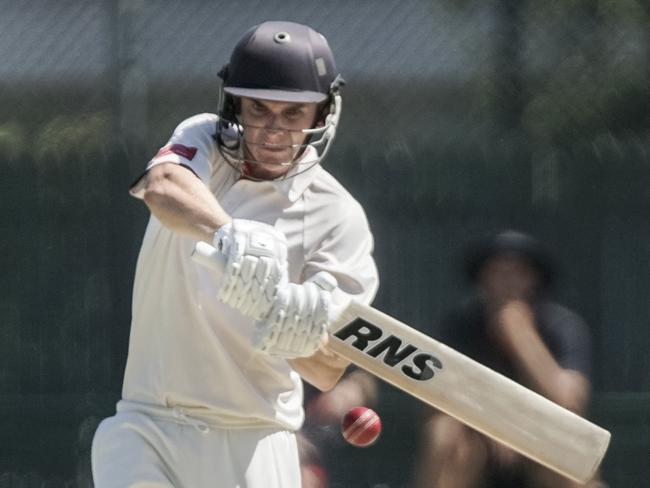 James Seymour smashed 161 for Essendon against Northcote. Picture: Valeriu Campan