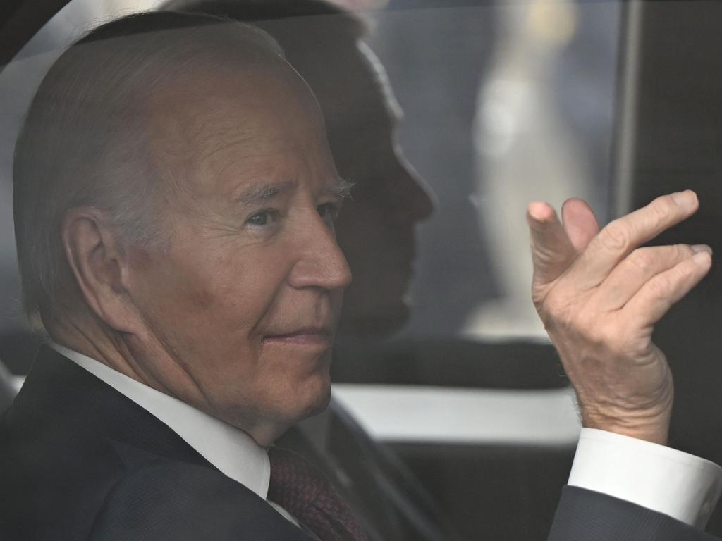 Joe Biden has approved the use of long-range missiles to strike targets in Russia. Picture: AFP