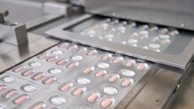 Paxlovid in production in Freiburg, Germany. Picture: AFP