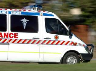 FATALITY: Emergency services arrived at a fatal motorcycle crash between Wallumbilla and Yuleba shortly after midday. Picture: Cade Mooney