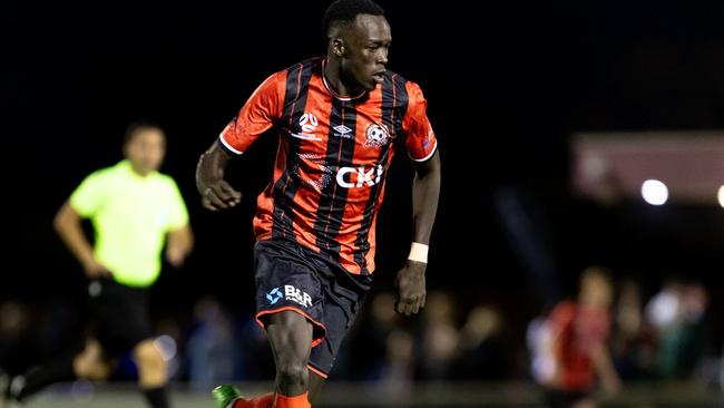 Bul Juach in action for Altona Magic. Picture: MP Images