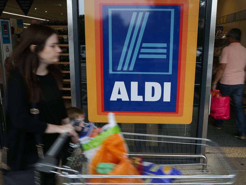 Shoppers have voted Aldi the best value supermarket. Picture: AFP PHOTO / Daniel Leal-Olivas.