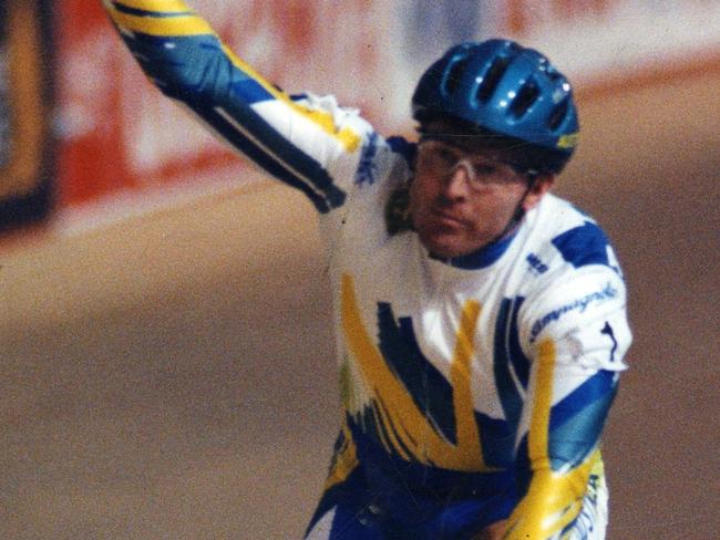 Gary Neiwand has won four Olympic medals for cycling.