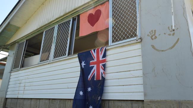 The Aussie spirit shone through in his Casino Street home as Vincent MArychurch saved over 50 people Picture: Nicholas Rupolo.