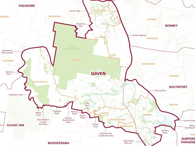 The only ALP-held seat on the Gold Coast, Gaven, has just a 0.7 per cent margin. Picture: ECQ