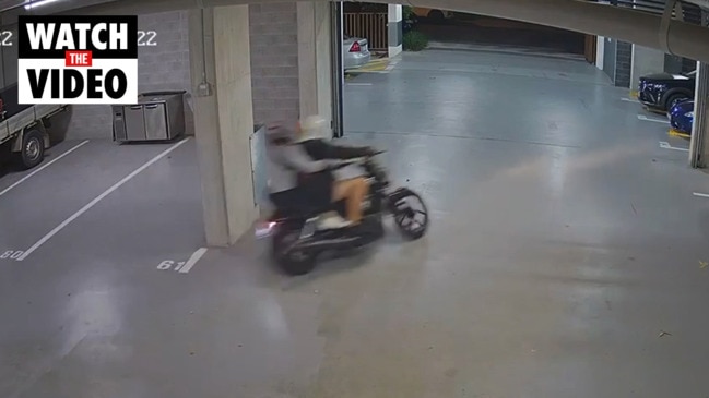 Theft of motorbike from secure parking