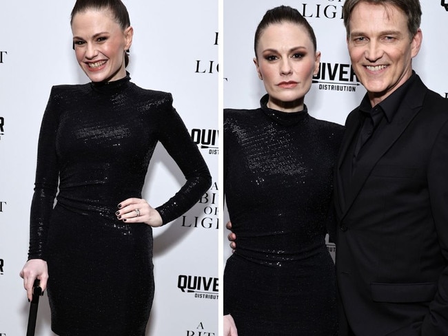 Anna Paquin and Stephen Moyer. Picture: Getty