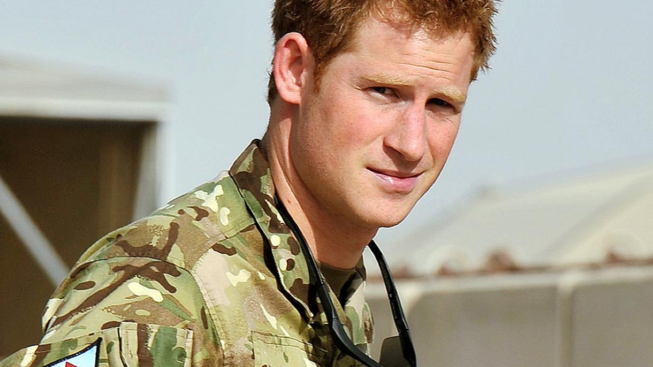 Prince Harry serving at Camp Bastion in Afghanistan in 2012. AFP PHOTO/JOHN STILLWELL/POOL / AFP PHOTO / POOL / JOHN STILLWELL