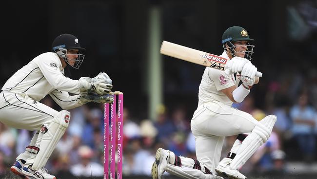 David Warner was back to his best on Australian soil. Picture: Andrew Cornaga/Photosport via AP