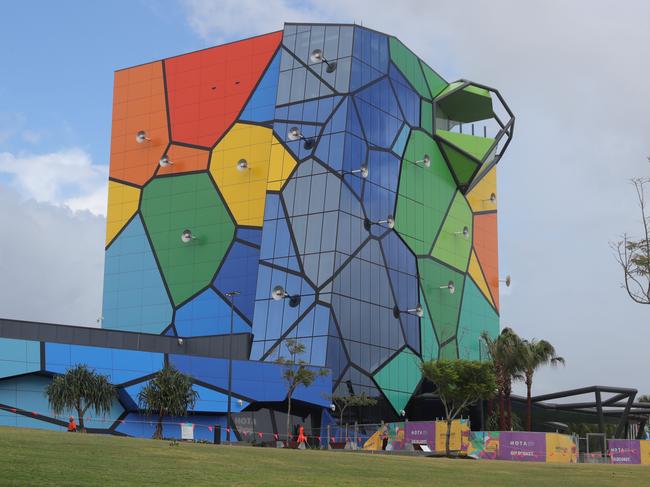 The new gallery building at HOTA - a symbol of the Gold Coast’s changing face. Picture: Glenn Hampson.