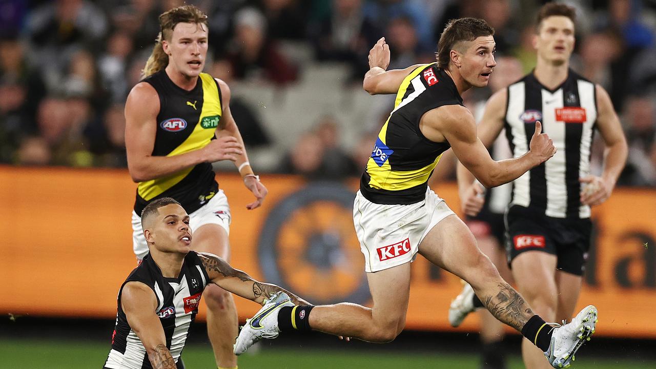 Collingwood and Richmond want to make the Charity Shield an annual event. Picture: Michael Klein