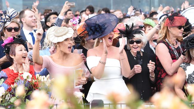 Everyone loves a winner, particularly during Flemington Cup Week. Picture: AAP