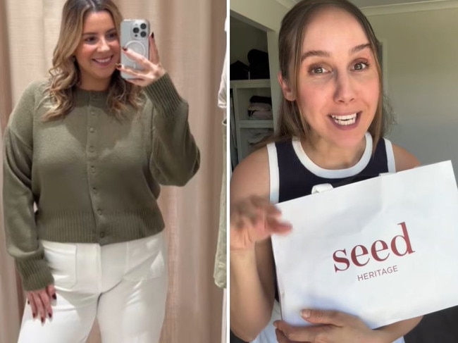 Prices are slashed on Seed Heritage winter picks. TikTok: @lilhargreaves @kaylajbrannan