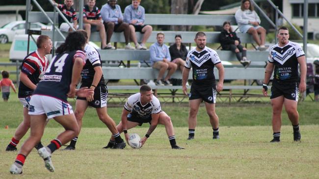 The Lower Clarence Magpies put on an excellent first half performance. Photo: Lower Clarence Magpies RLFC