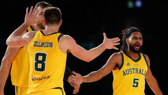 Patty Mills played the perfect game for the Boomers. Pic: AAP